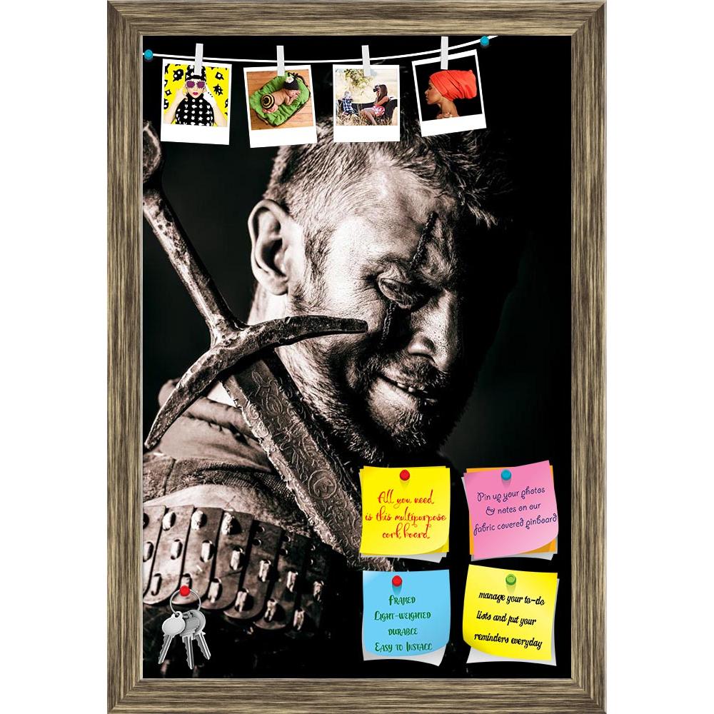 ArtzFolio Ancient Warrior In Armor With Sword Printed Bulletin Board Notice Pin Board Soft Board | Framed-Bulletin Boards Framed-AZSAO25191995BLB_FR_L-Image Code 5003166 Vishnu Image Folio Pvt Ltd, IC 5003166, ArtzFolio, Bulletin Boards Framed, Portraits, Photography, ancient, warrior, in, armor, with, sword, printed, bulletin, board, notice, pin, soft, framed, portrait, courageous, antique, armour, art, background, battle, brave, bravery, brutal, clothing, conqueror, costume, courage, experienced, european