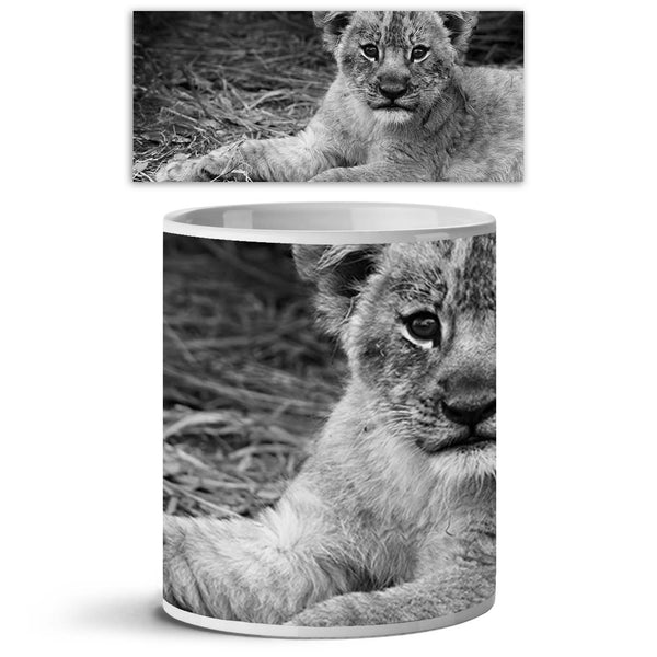 Artistic Image Of A Cute Lion Cub Ceramic Coffee Tea Mug Inside White-Coffee Mugs-MUG-IC 5003170 IC 5003170, African, Animals, Baby, Black, Black and White, Children, Kids, Nature, Scenic, White, Wildlife, artistic, image, of, a, cute, lion, cub, ceramic, coffee, tea, mug, inside, adorable, africa, animal, beautiful, big, carnivore, cat, close, closeup, conservation, cuddly, expression, eyes, feline, fur, furry, golden, kitten, leo, male, mammal, national, park, pose, predator, safari, savannah, small, tour