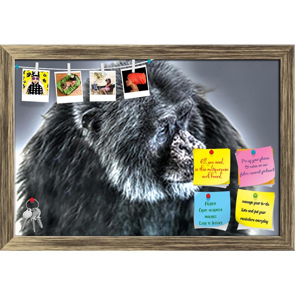 ArtzFolio Chimpanzee With Nut In The Mouth Printed Bulletin Board Notice Pin Board Soft Board | Framed-Bulletin Boards Framed-AZSAO25238845BLB_FR_L-Image Code 5003172 Vishnu Image Folio Pvt Ltd, IC 5003172, ArtzFolio, Bulletin Boards Framed, Animals, Photography, chimpanzee, with, nut, in, the, mouth, printed, bulletin, board, notice, pin, soft, framed, pan, troglodytes, africa, african, animal, creative, abstract, ape, chimp, chimpanzees, chimps, creature, endangered, evolution, face, front, furry, head, h
