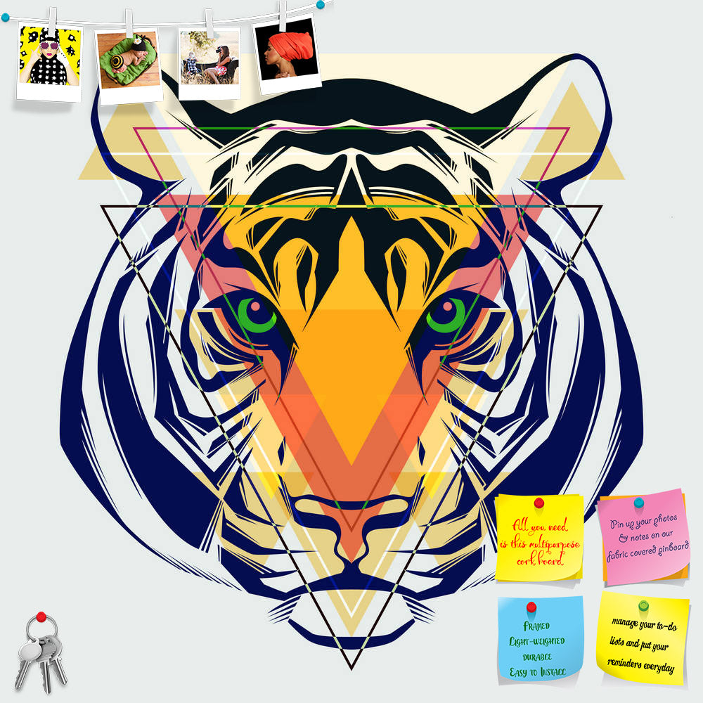 ArtzFolio Tiger Head D1 Printed Bulletin Board Notice Pin Board Soft Board | Frameless-Bulletin Boards Frameless-AZSAO25247068BLB_FL_L-Image Code 5003173 Vishnu Image Folio Pvt Ltd, IC 5003173, ArtzFolio, Bulletin Boards Frameless, Animals, Kids, Digital Art, tiger, head, d1, printed, bulletin, board, notice, pin, soft, frameless, fashion, illustration, pin up board, push pin board, extra large cork board, big pin board, notice board, small bulletin board, cork board, wall notice board, giant cork board, bu