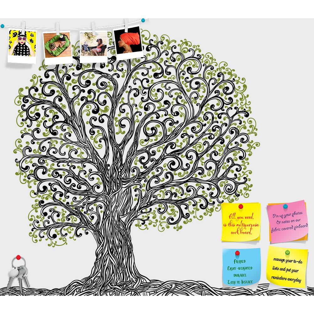 ArtzFolio Spring Graphic Tree With Twisted Roots Printed Bulletin Board Notice Pin Board Soft Board | Frameless-Bulletin Boards Frameless-AZSAO25495745BLB_FL_L-Image Code 5003201 Vishnu Image Folio Pvt Ltd, IC 5003201, ArtzFolio, Bulletin Boards Frameless, Floral, Digital Art, spring, graphic, tree, with, twisted, roots, printed, bulletin, board, notice, pin, soft, frameless, pin up board, push pin board, extra large cork board, big pin board, notice board, small bulletin board, cork board, wall notice boar