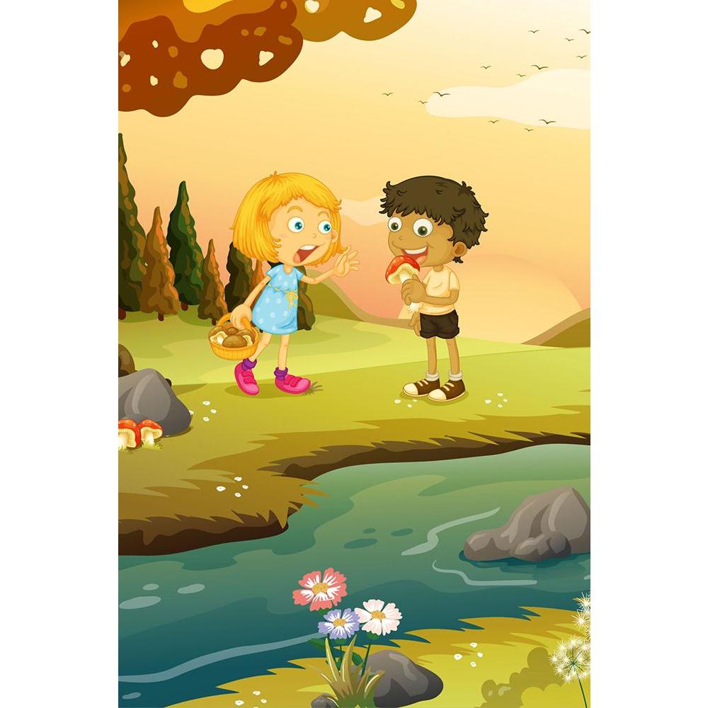 ArtzFolio Boy & A Girl Playing At The Forest Unframed Paper Poster-Paper Posters Unframed-AZART25532579POS_UN_L-Image Code 5003206 Vishnu Image Folio Pvt Ltd, IC 5003206, ArtzFolio, Paper Posters Unframed, Kids, Digital Art, boy, a, girl, playing, at, the, forest, unframed, paper, poster, wall, large, size, for, living, room, home, decoration, big, framed, decor, posters, pitaara, box, modern, art, with, frame, bedroom, amazonbasics, door, drawing, small, decorative, office, reception, multiple, friends, im