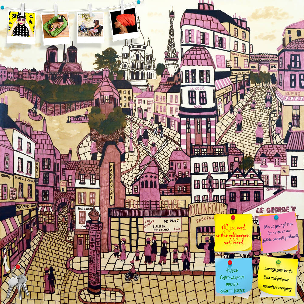 ArtzFolio Parisian Street Scenes Paris France Printed Bulletin Board Notice Pin Board Soft Board | Frameless-Bulletin Boards Frameless-AZSAO25799366BLB_FL_L-Image Code 5003223 Vishnu Image Folio Pvt Ltd, IC 5003223, ArtzFolio, Bulletin Boards Frameless, Places, Digital Art, parisian, street, scenes, paris, france, printed, bulletin, board, notice, pin, soft, frameless, an, original, abstract, painting, french, vintage, illustration, hand, cafe, card, old, drawn, poster, bistro, food, drawing, europe, sketch