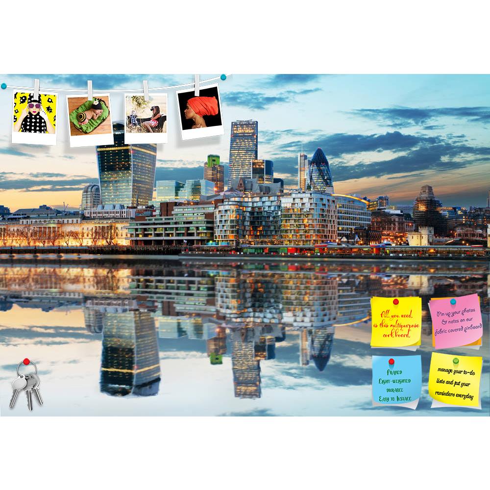 ArtzFolio London Skylines At Dusk England, UK Printed Bulletin Board Notice Pin Board Soft Board | Frameless-Bulletin Boards Frameless-AZSAO25800177BLB_FL_L-Image Code 5003224 Vishnu Image Folio Pvt Ltd, IC 5003224, ArtzFolio, Bulletin Boards Frameless, Places, Photography, london, skylines, at, dusk, england, uk, printed, bulletin, board, notice, pin, soft, frameless, city, skyline, finance, business, global, district, financial, skyscraper, building, tower, cityscape, place, night, international, scene, u