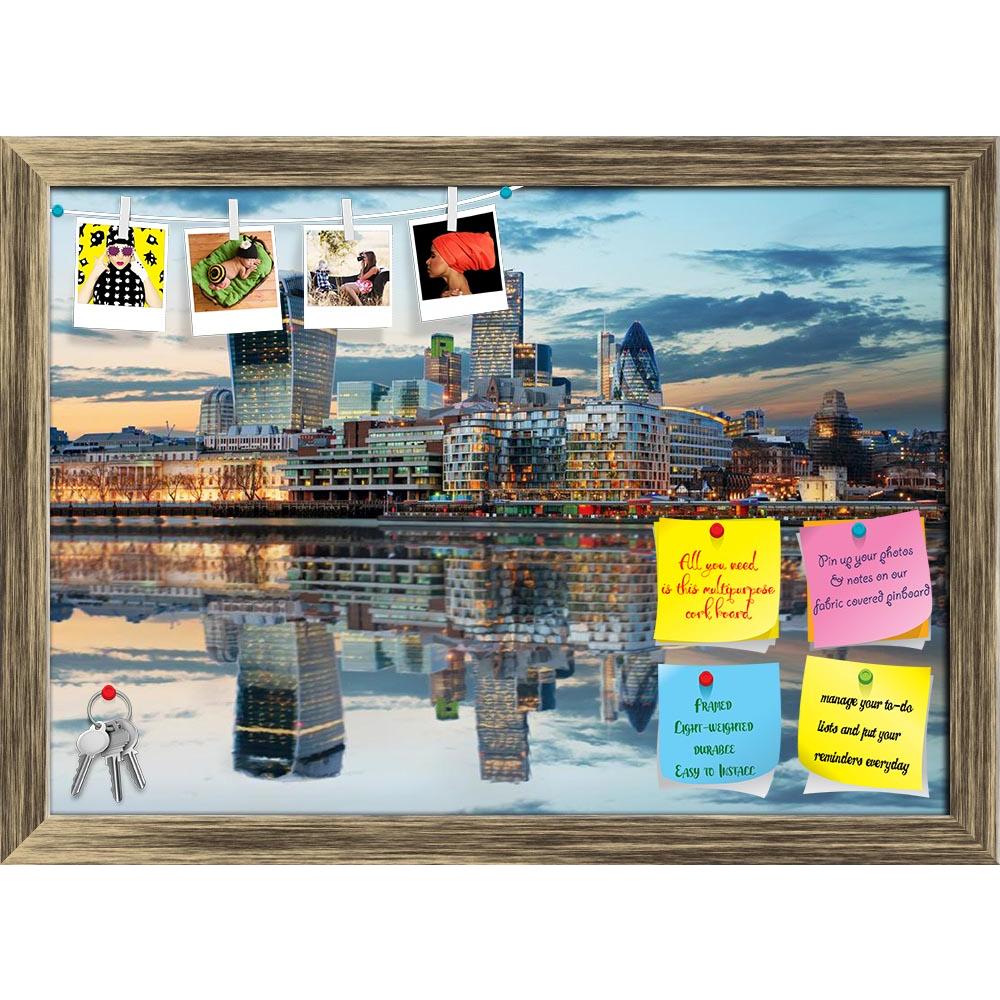 ArtzFolio London Skylines At Dusk England, UK Printed Bulletin Board Notice Pin Board Soft Board | Framed-Bulletin Boards Framed-AZSAO25800177BLB_FR_L-Image Code 5003224 Vishnu Image Folio Pvt Ltd, IC 5003224, ArtzFolio, Bulletin Boards Framed, Places, Photography, london, skylines, at, dusk, england, uk, printed, bulletin, board, notice, pin, soft, framed, city, skyline, finance, business, global, district, financial, skyscraper, building, tower, cityscape, place, night, international, scene, urban, archit