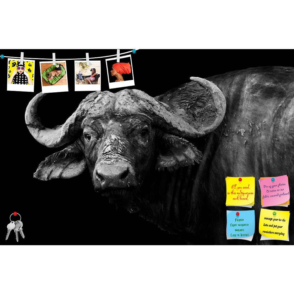 ArtzFolio Wild African Buffalo Printed Bulletin Board Notice Pin Board Soft Board | Frameless-Bulletin Boards Frameless-AZSAO25853809BLB_FL_L-Image Code 5003227 Vishnu Image Folio Pvt Ltd, IC 5003227, ArtzFolio, Bulletin Boards Frameless, Animals, Photography, wild, african, buffalo, printed, bulletin, board, notice, pin, soft, frameless, artistic, black, white, image, monochrome, south, luangwa, zambia, africa, animal, and, conservation, facing, game, herd, large, looking, mammal, national, nature, park, r