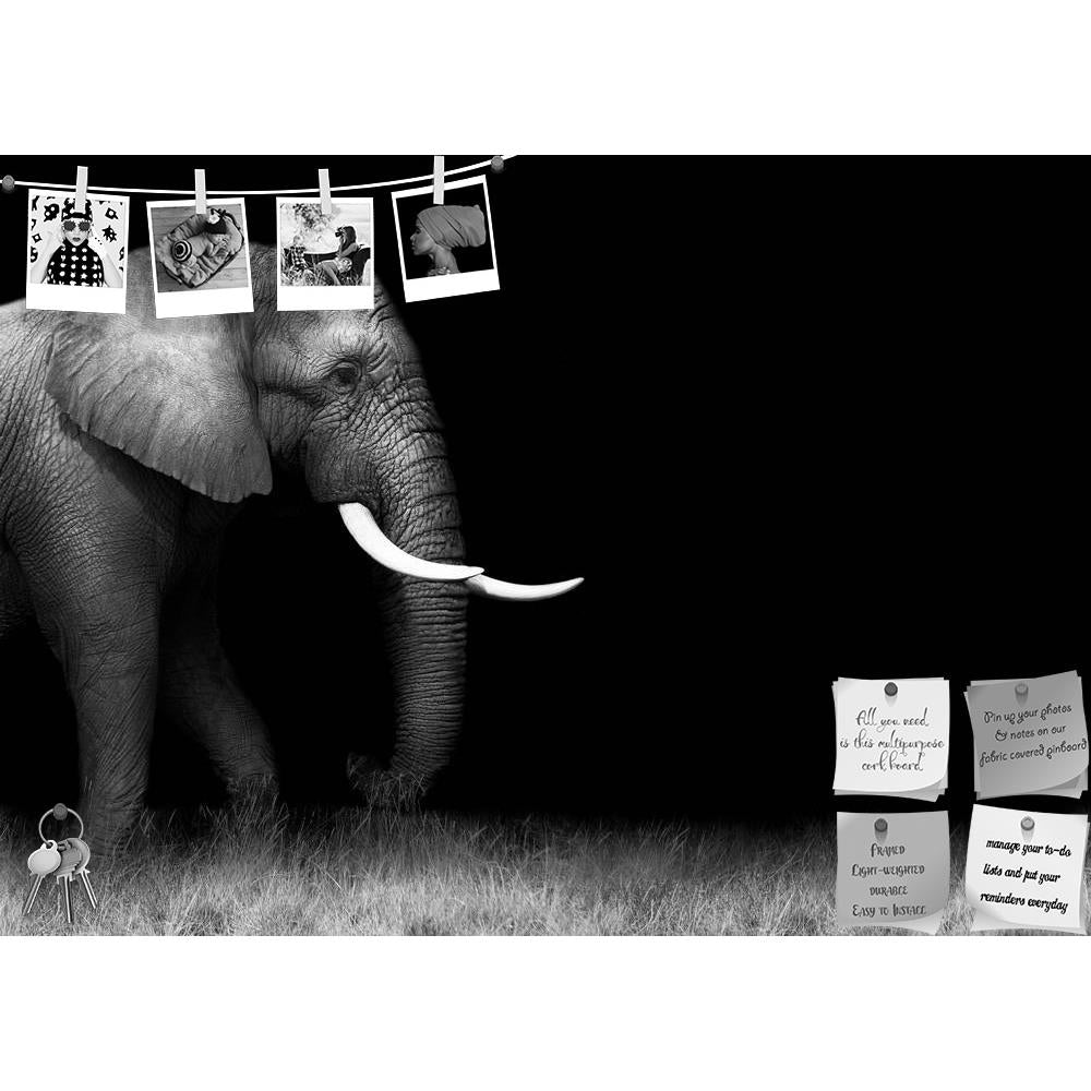 ArtzFolio Wild African Elephant D2 Printed Bulletin Board Notice Pin Board Soft Board | Frameless-Bulletin Boards Frameless-AZSAO25853816BLB_FL_L-Image Code 5003230 Vishnu Image Folio Pvt Ltd, IC 5003230, ArtzFolio, Bulletin Boards Frameless, Animals, Photography, wild, african, elephant, d2, printed, bulletin, board, notice, pin, soft, frameless, monochrome, copy, space, africa, animal, baby, big, bush, conservation, endangered, herbivore, large, luangwa, mammal, mother, nature, park, refreshing, reserve, 