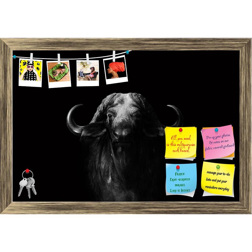 ArtzFolio Wild African Cape Buffalo Printed Bulletin Board Notice Pin Board Soft Board | Framed-Bulletin Boards Framed-AZSAO25853840BLB_FR_L-Image Code 5003231 Vishnu Image Folio Pvt Ltd, IC 5003231, ArtzFolio, Bulletin Boards Framed, Animals, Photography, wild, african, cape, buffalo, printed, bulletin, board, notice, pin, soft, framed, creative, edit, black, white, monochrome, south, luangwa, zambia, africa, animal, and, conservation, facing, game, herd, large, looking, mammal, national, nature, park, res