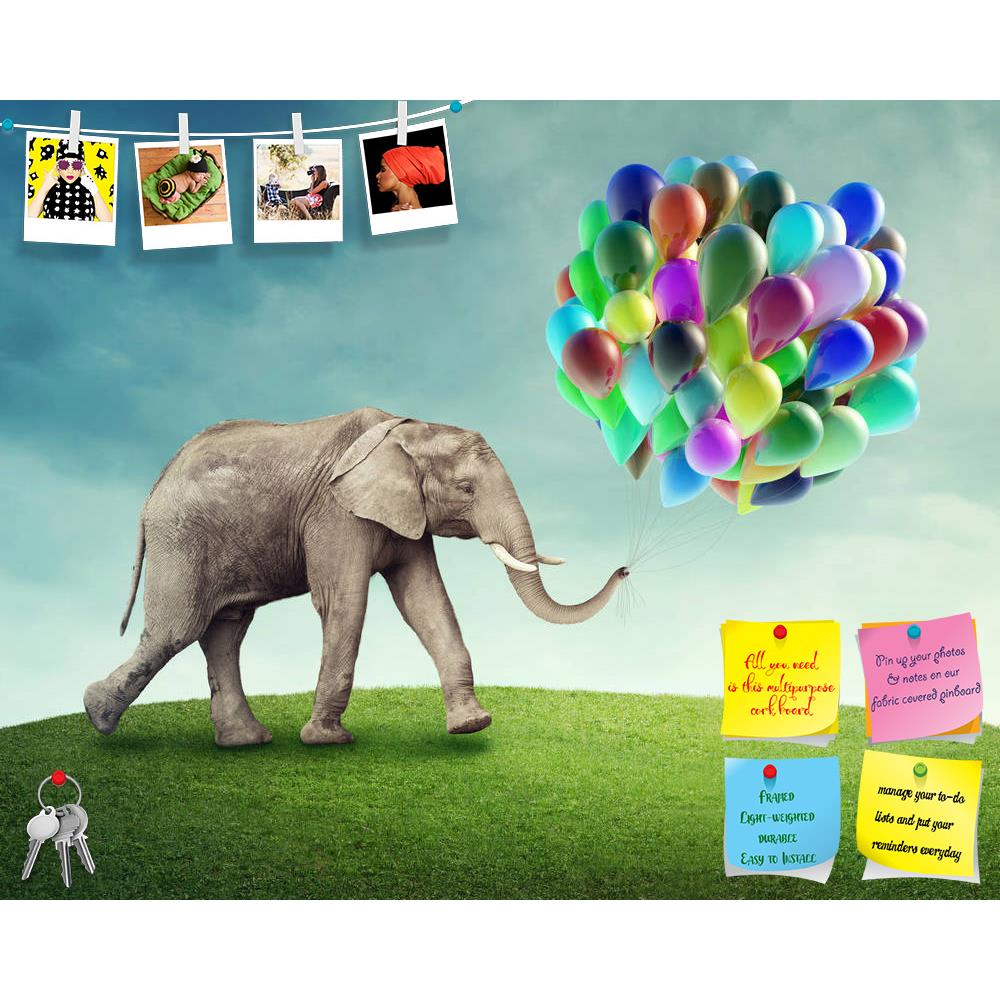 ArtzFolio Elephant D7 Printed Bulletin Board Notice Pin Board Soft Board | Frameless-Bulletin Boards Frameless-AZSAO26074207BLB_FL_L-Image Code 5003262 Vishnu Image Folio Pvt Ltd, IC 5003262, ArtzFolio, Bulletin Boards Frameless, Animals, Conceptual, Kids, Digital Art, elephant, d7, printed, bulletin, board, notice, pin, soft, frameless, colorful, balloons, alone, apology, balloon, birthday, dark, dreams, dreamy, excuse, fairy, fairytale, fantasy, fog, friend, imagination, imagine, magic, mammal, mysterious