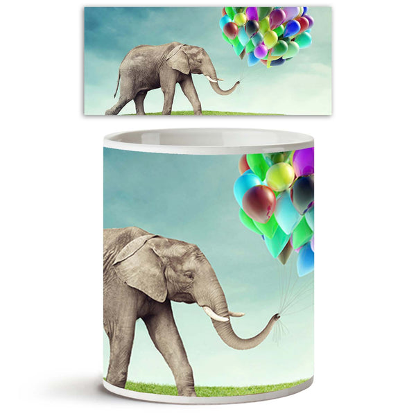 ArtzFolio Elephant D7 Ceramic Coffee Tea Mug Inside White-Coffee Mugs-AZKIT26074207MUG_L-Image Code 5003262 Vishnu Image Folio Pvt Ltd, IC 5003262, ArtzFolio, Coffee Mugs, Animals, Conceptual, Kids, Digital Art, elephant, d7, ceramic, coffee, tea, mug, inside, white, colorful, balloons, alone, apology, balloon, birthday, dark, dreams, dreamy, excuse, fairy, fairytale, fantasy, fog, friend, imagination, imagine, magic, mammal, mysterious, mystery, nature, sad, single, story, surreal, symbol, tale, wild, sky,