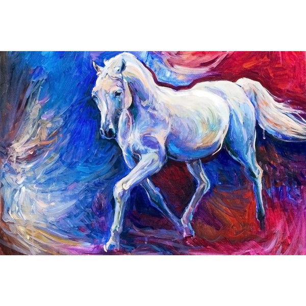 Abstract Artwork Of A Blue Horse Unframed Paper Poster-Paper Posters Unframed-POS_UN-IC 5003263 IC 5003263, Abstract Expressionism, Abstracts, Ancient, Animals, Art and Paintings, Black and White, Drawing, Historical, Illustrations, Individuals, Landscapes, Medieval, Modern Art, Nature, Paintings, Pets, Portraits, Rural, Scenic, Semi Abstract, Vintage, White, abstract, artwork, of, a, blue, horse, unframed, paper, wall, poster, animal, arabian, art, artistic, background, beautiful, breed, brown, brushed, ca