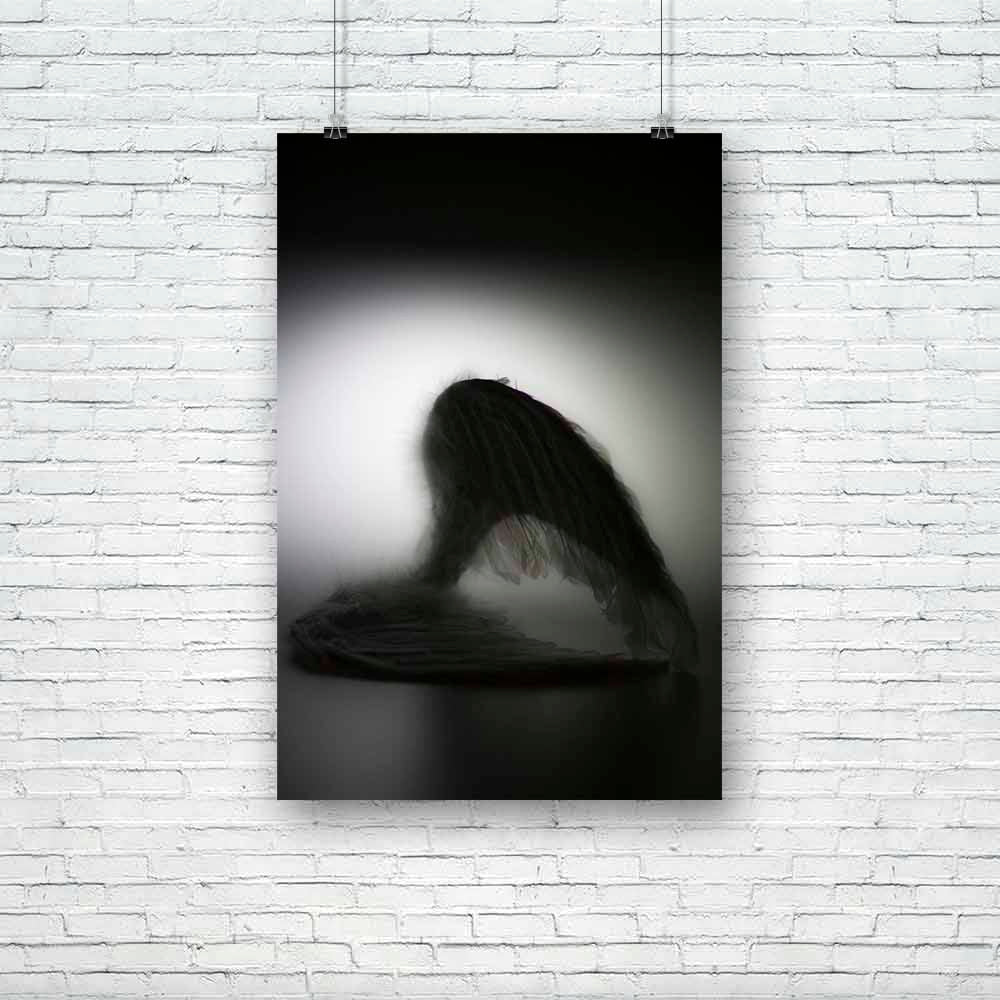 Angels Wings Unframed Paper Poster-Paper Posters Unframed-POS_UN-IC 5003268 IC 5003268, Animals, Birds, Black, Black and White, Christianity, Fantasy, Holidays, Nature, Scenic, Seasons, Signs, Signs and Symbols, Spiritual, Symbols, White, angels, wings, unframed, paper, poster, angel, fallen, engel, animal, background, beautiful, bird, christmas, costume, creative, dead, decoration, design, dream, elegance, feather, flight, fly, flying, free, freedom, goose, heaven, holiday, innocence, isolated, migration, 