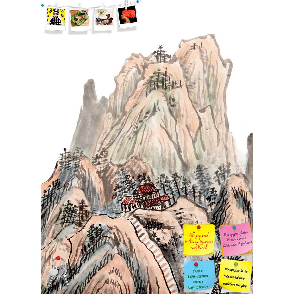 ArtzFolio Traditional Chinese Artwork D1 Printed Bulletin Board Notice Pin Board Soft Board | Frameless-Bulletin Boards Frameless-AZSAO26405146BLB_FL_L-Image Code 5003283 Vishnu Image Folio Pvt Ltd, IC 5003283, ArtzFolio, Bulletin Boards Frameless, Landscapes, Fine Art Reprint, traditional, chinese, artwork, d1, printed, bulletin, board, notice, pin, soft, frameless, painting, mountain, abstract, adventure, art, asia, autumn, canyon, chasm, china, countryside, drawing, east, famous, floating, clouds, forest