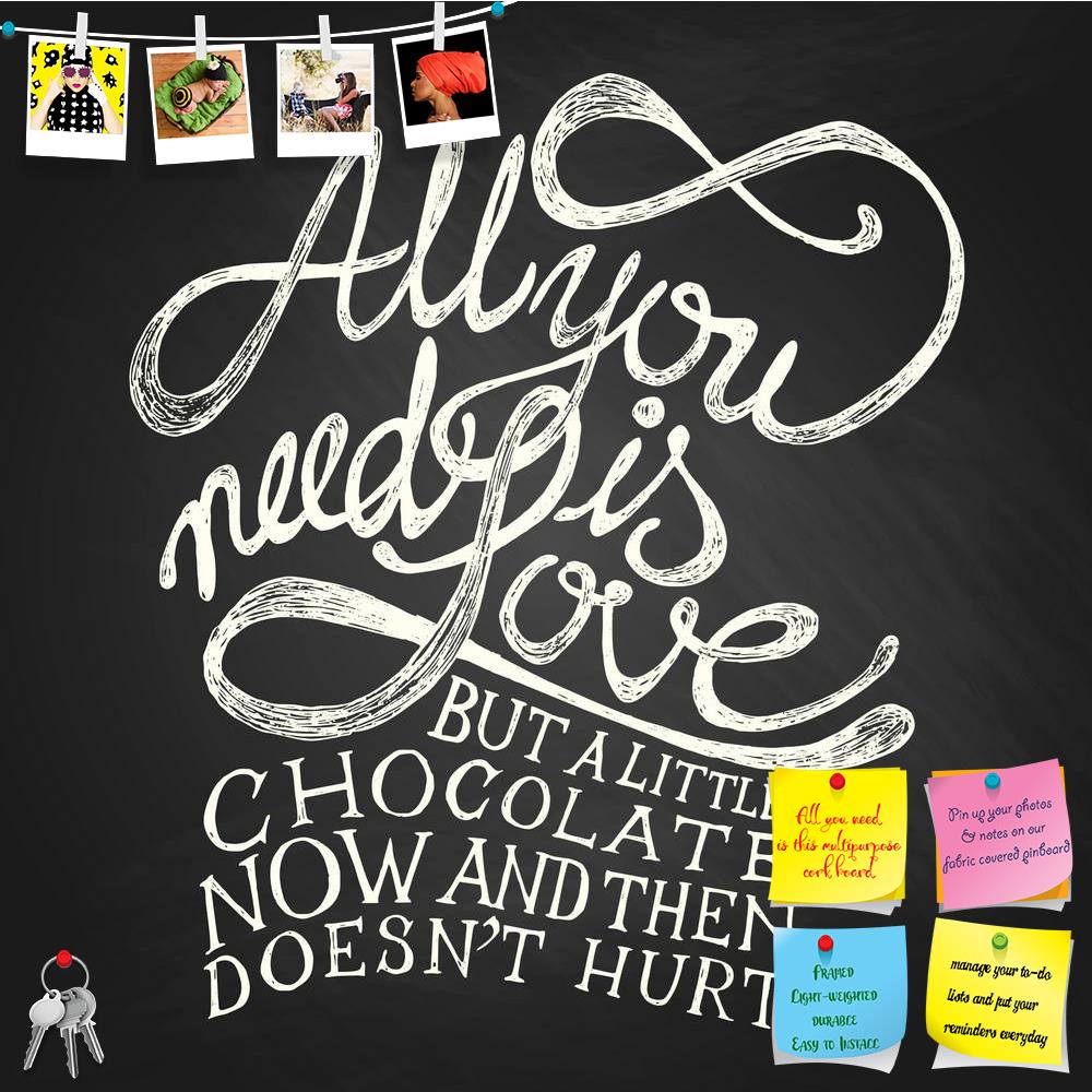 ArtzFolio All You Need Is Love Printed Bulletin Board Notice Pin Board Soft Board | Frameless-Bulletin Boards Frameless-AZSAO26494394BLB_FL_L-Image Code 5003285 Vishnu Image Folio Pvt Ltd, IC 5003285, ArtzFolio, Bulletin Boards Frameless, Quotes, Digital Art, all, you, need, is, love, printed, bulletin, board, notice, pin, soft, frameless, hand, drawn, white, blackboard, pin up board, push pin board, extra large cork board, big pin board, notice board, small bulletin board, cork board, wall notice board, gi