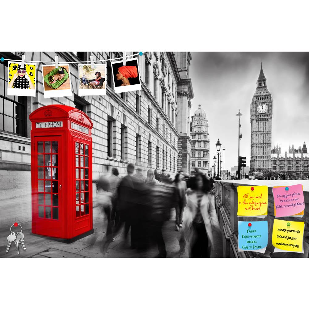 ArtzFolio Red Telephone Booth & Big Ben In London England UK D2 Printed Bulletin Board Notice Pin Board Soft Board | Frameless-Bulletin Boards Frameless-AZSAO26507771BLB_FL_L-Image Code 5003288 Vishnu Image Folio Pvt Ltd, IC 5003288, ArtzFolio, Bulletin Boards Frameless, Places, Vintage, Photography, red, telephone, booth, big, ben, in, london, england, uk, d2, printed, bulletin, board, notice, pin, soft, frameless, people, walking, rush, symbols, black, white, street, phone, british, outdoors, capital, cit