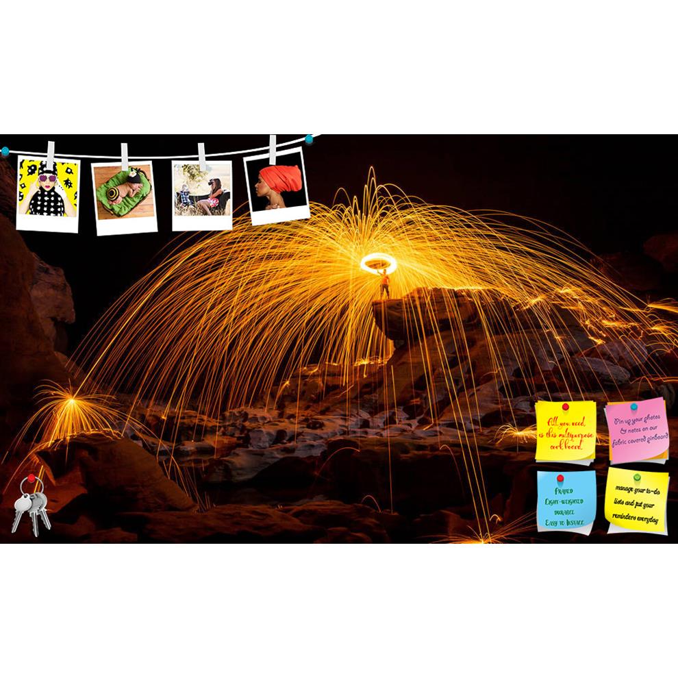 ArtzFolio Fire Show D2 Printed Bulletin Board Notice Pin Board Soft Board | Frameless-Bulletin Boards Frameless-AZSAO26567166BLB_FL_L-Image Code 5003291 Vishnu Image Folio Pvt Ltd, IC 5003291, ArtzFolio, Bulletin Boards Frameless, Abstract, Places, Photography, fire, show, d2, printed, bulletin, board, notice, pin, soft, frameless, amazing, night, sam, pan, bok, ubon-ratchathani, north-east, thailand, island, adventure, spark, travel, challenge, yellow, line, life, traditional, culture, curve, strong, circl