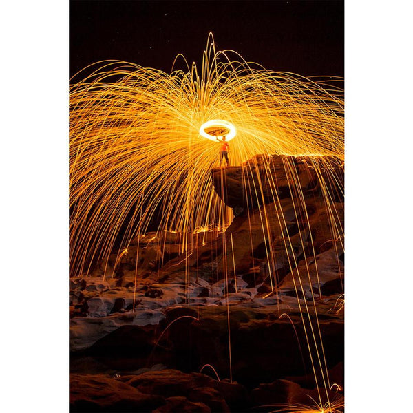 Fire Show D2 Unframed Paper Poster-Paper Posters Unframed-POS_UN-IC 5003291 IC 5003291, Automobiles, Circle, Culture, Entertainment, Ethnic, People, Sports, Traditional, Transportation, Travel, Tribal, Vehicles, World Culture, fire, show, d2, unframed, paper, wall, poster, adventure, amazing, awe, beach, burn, challenge, confidence, curve, dancing, danger, descriptive, color, flame, flaming, torch, heat, hot, igniting, island, juggling, life, light, line, men, motion, night, one, person, party, performance,