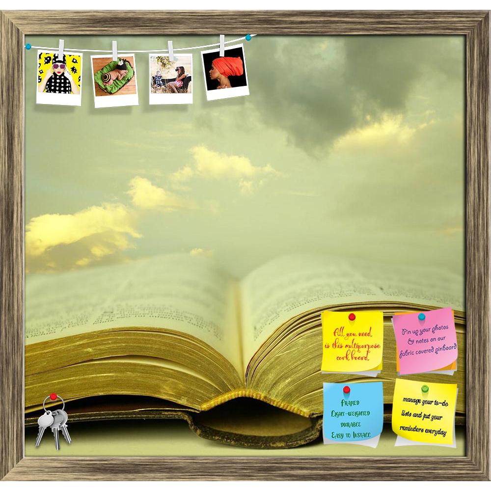 ArtzFolio Open Old Holy Bible Printed Bulletin Board Notice Pin Board Soft Board | Framed-Bulletin Boards Framed-AZSAO26589496BLB_FR_L-Image Code 5003295 Vishnu Image Folio Pvt Ltd, IC 5003295, ArtzFolio, Bulletin Boards Framed, Still Life, Digital Art, open, old, holy, bible, printed, bulletin, board, notice, pin, soft, framed, detail, beautiful, mystical, sky, background, golden, light, book, scripture, cloud, close, artistic, art, colorful, joyful, joy, meditation, reading, object, nobody, page, consumed