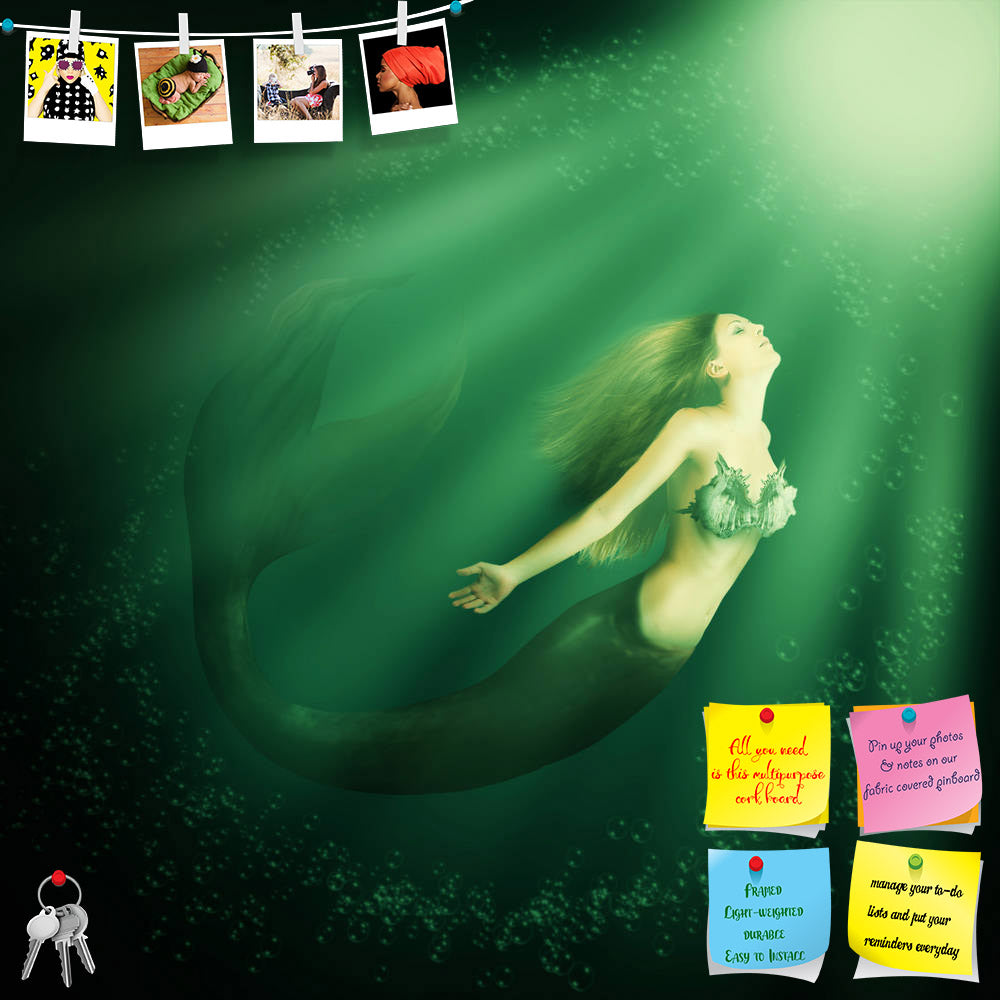 ArtzFolio Mermaid With Fish Tail D3 Printed Bulletin Board Notice Pin Board Soft Board | Frameless-Bulletin Boards Frameless-AZSAO26592158BLB_FL_L-Image Code 5003296 Vishnu Image Folio Pvt Ltd, IC 5003296, ArtzFolio, Bulletin Boards Frameless, Fantasy, Figurative, Photography, mermaid, with, fish, tail, d3, printed, bulletin, board, notice, pin, soft, frameless, beautiful, woman, long, developing, hair, swimming, sea, water, nixie, fantastic, bra, shell, beauty, girl, lady, purple, hairstyle, health, floati