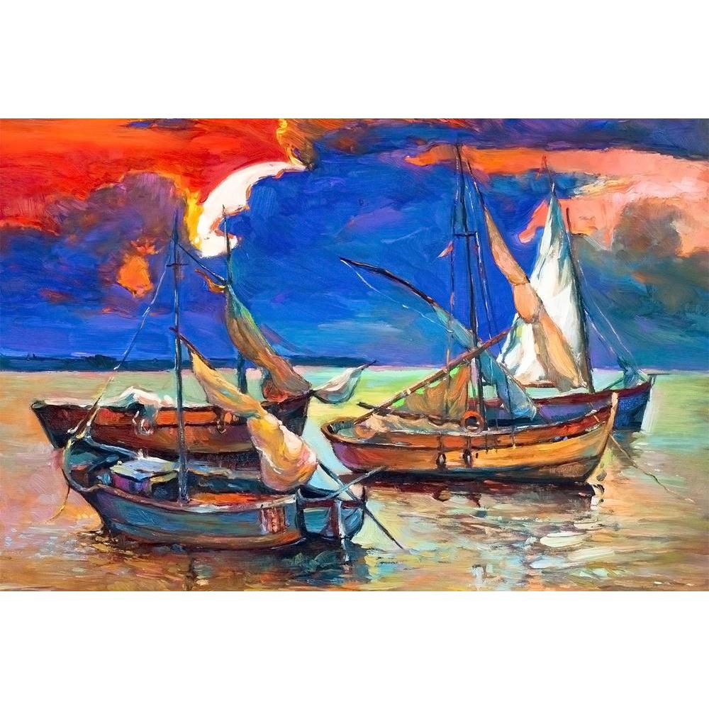 ArtzFolio Abstract Artwork Of Fishing Boats & Sea D1 Unframed Paper Poster-Paper Posters Unframed-AZART26597300POS_UN_L-Image Code 5003297 Vishnu Image Folio Pvt Ltd, IC 5003297, ArtzFolio, Paper Posters Unframed, Landscapes, Fine Art Reprint, abstract, artwork, of, fishing, boats, sea, d1, unframed, paper, poster, wall, large, size, for, living, room, home, decoration, big, framed, decor, posters, pitaara, box, modern, art, with, frame, bedroom, amazonbasics, door, drawing, small, decorative, office, recep