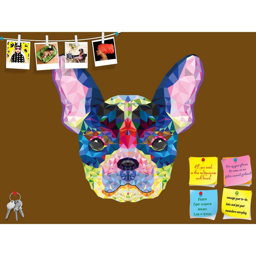 ArtzFolio French Bulldog Head In Geometric Pattern Printed Bulletin Board Notice Pin Board Soft Board | Frameless-Bulletin Boards Frameless-AZSAO26791745BLB_FL_L-Image Code 5003316 Vishnu Image Folio Pvt Ltd, IC 5003316, ArtzFolio, Bulletin Boards Frameless, Animals, Kids, Digital Art, french, bulldog, head, in, geometric, pattern, printed, bulletin, board, notice, pin, soft, frameless, dog, vector, animal, illustration, cute, drawing, funny, cartoon, graphic, hipster, face, isolated, image, drawn, portrait