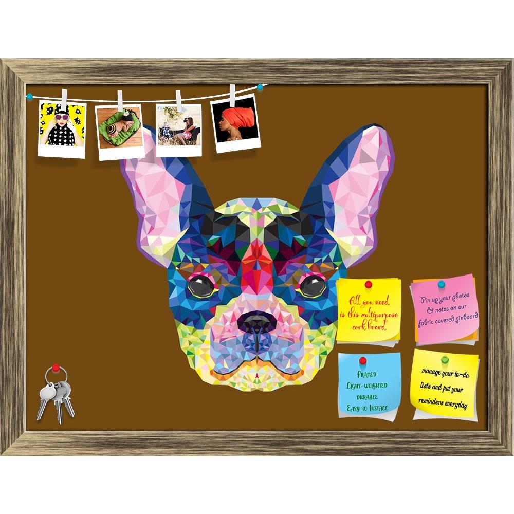 ArtzFolio French Bulldog Head In Geometric Pattern Printed Bulletin Board Notice Pin Board Soft Board | Framed-Bulletin Boards Framed-AZSAO26791745BLB_FR_L-Image Code 5003316 Vishnu Image Folio Pvt Ltd, IC 5003316, ArtzFolio, Bulletin Boards Framed, Animals, Kids, Digital Art, french, bulldog, head, in, geometric, pattern, printed, bulletin, board, notice, pin, soft, framed, dog, vector, animal, illustration, cute, drawing, funny, cartoon, graphic, hipster, face, isolated, image, drawn, portrait, pet, puppy