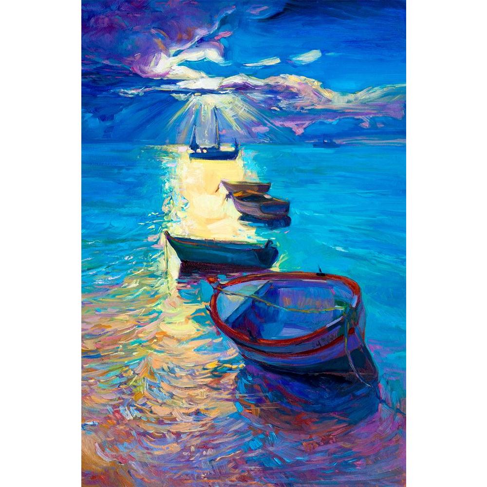 ArtzFolio Abstract Artwork Of Fishing Boats & Sea D2 Unframed Paper Poster-Paper Posters Unframed-AZART26924634POS_UN_L-Image Code 5003330 Vishnu Image Folio Pvt Ltd, IC 5003330, ArtzFolio, Paper Posters Unframed, Landscapes, Fine Art Reprint, abstract, artwork, of, fishing, boats, sea, d2, unframed, paper, poster, wall, large, size, for, living, room, home, decoration, big, framed, decor, posters, pitaara, box, modern, art, with, frame, bedroom, amazonbasics, door, drawing, small, decorative, office, recep