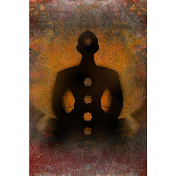 Yoga Lotus Pose D8 Unframed Paper Poster-Paper Posters Unframed-POS_UN-IC 5003338 IC 5003338, Buddhism, Digital, Digital Art, Geometric Abstraction, God Buddha, Graphic, Health, Illustrations, Indian, Nature, People, Religion, Religious, Scenic, Spiritual, Sports, yoga, lotus, pose, d8, unframed, paper, wall, poster, abstraction, aura, background, beauty, body, brown, buddha, calm, decoration, ease, energy, exercise, hand, healing, illustration, india, man, mat, meditation, mystic, peace, quiet, raster, rel