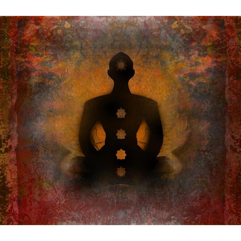 Yoga Lotus Pose Canvas Painting Synthetic Frame-Paintings MDF Framing-AFF_FR-IC 5003338 IC 5003338, Buddhism, Digital, Digital Art, Geometric Abstraction, God Buddha, Graphic, Health, Illustrations, Indian, Nature, People, Religion, Religious, Scenic, Spiritual, Sports, yoga, lotus, pose, canvas, painting, synthetic, frame, abstraction, aura, background, beauty, body, brown, buddha, calm, decoration, ease, energy, exercise, hand, healing, illustration, india, man, mat, meditation, mystic, peace, quiet, rast