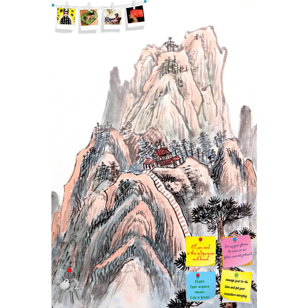ArtzFolio High Mountain Landscape Printed Bulletin Board Notice Pin Board Soft Board | Frameless-Bulletin Boards Frameless-AZSAO27124289BLB_FL_L-Image Code 5003341 Vishnu Image Folio Pvt Ltd, IC 5003341, ArtzFolio, Bulletin Boards Frameless, Landscapes, Fine Art Reprint, high, mountain, landscape, printed, bulletin, board, notice, pin, soft, frameless, traditional, chinese, painting, cloud, mist, abstract, art, artistic, asia, beautiful, black, branch, brush, china, cloudscape, country, culture, design, dra