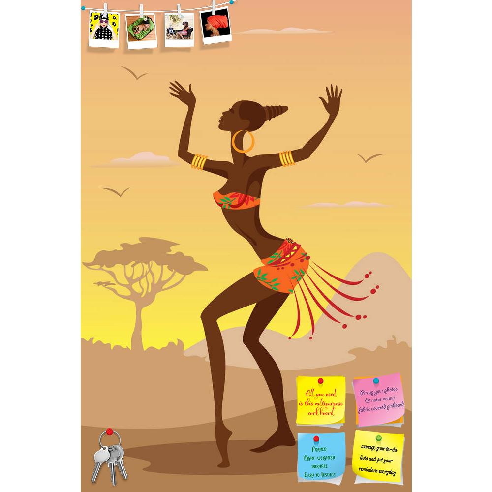 ArtzFolio African Woman D2 Printed Bulletin Board Notice Pin Board Soft Board | Frameless-Bulletin Boards Frameless-AZSAO27249843BLB_FL_L-Image Code 5003351 Vishnu Image Folio Pvt Ltd, IC 5003351, ArtzFolio, Bulletin Boards Frameless, Music & Dance, Digital Art, african, woman, d2, printed, bulletin, board, notice, pin, soft, frameless, pin up board, push pin board, extra large cork board, big pin board, notice board, small bulletin board, cork board, wall notice board, giant cork board, bulletin board, off