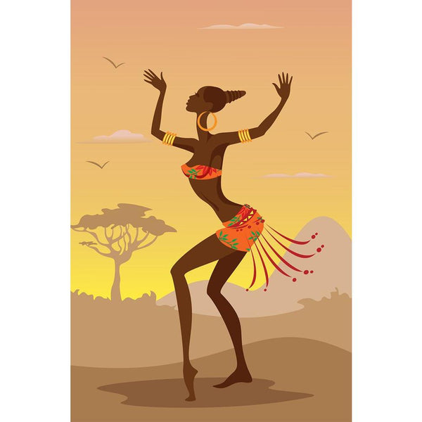 African Woman D2 Unframed Paper Poster-Paper Posters Unframed-POS_UN-IC 5003351 IC 5003351, Adult, African, Art and Paintings, Black, Black and White, Cities, City Views, Culture, Digital, Digital Art, Ethnic, Fashion, Folk Art, Graphic, Illustrations, Nature, People, Religion, Religious, Scenic, Signs, Signs and Symbols, Traditional, Tribal, World Culture, woman, d2, unframed, paper, wall, poster, africa, afro, art, background, beautiful, beauty, brown, clothing, creative, decoration, design, elegance, eth