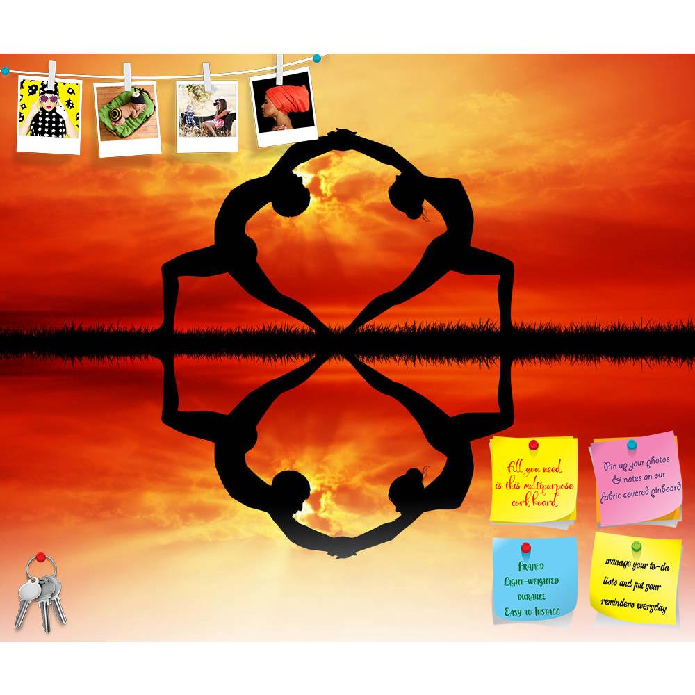 ArtzFolio Couple Doing Yoga At Sunset D2 Printed Bulletin Board Notice Pin Board Soft Board | Frameless-Bulletin Boards Frameless-AZSAO27271365BLB_FL_L-Image Code 5003353 Vishnu Image Folio Pvt Ltd, IC 5003353, ArtzFolio, Bulletin Boards Frameless, Landscapes, Traditional, Photography, couple, doing, yoga, at, sunset, d2, printed, bulletin, board, notice, pin, soft, frameless, active, body, energy, exercise, female, fitness, illustration, lifestyle, man, meditation, morning, natural, nature, pose, poses, re