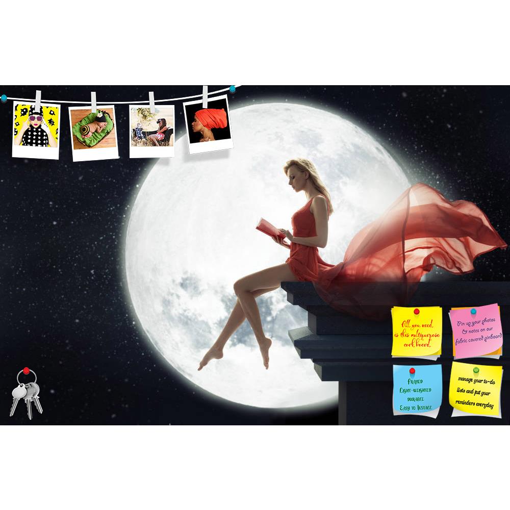 ArtzFolio Cute Lady Over Full Moon Printed Bulletin Board Notice Pin Board Soft Board | Frameless-Bulletin Boards Frameless-AZSAO27274938BLB_FL_L-Image Code 5003354 Vishnu Image Folio Pvt Ltd, IC 5003354, ArtzFolio, Bulletin Boards Frameless, Fantasy, Figurative, Digital Art, cute, lady, over, full, moon, printed, bulletin, board, notice, pin, soft, frameless, ice, profile, dreamy, spell, fun, metamorphose, dream, new, queen, magic, holiday, night, light, evening, feminine, glamorous, female, dress, illustr