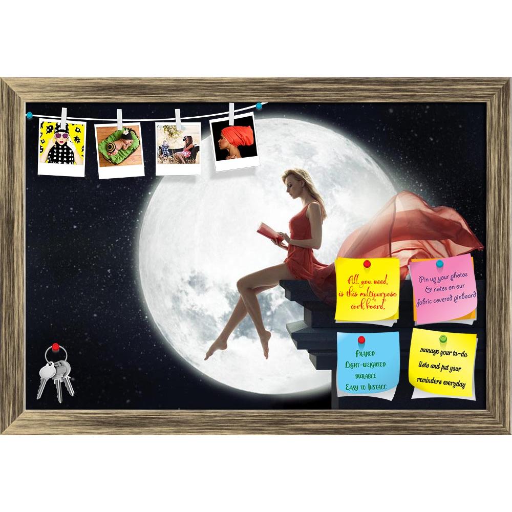 ArtzFolio Cute Lady Over Full Moon Printed Bulletin Board Notice Pin Board Soft Board | Framed-Bulletin Boards Framed-AZSAO27274938BLB_FR_L-Image Code 5003354 Vishnu Image Folio Pvt Ltd, IC 5003354, ArtzFolio, Bulletin Boards Framed, Fantasy, Figurative, Digital Art, cute, lady, over, full, moon, printed, bulletin, board, notice, pin, soft, framed, ice, profile, dreamy, spell, fun, metamorphose, dream, new, queen, magic, holiday, night, light, evening, feminine, glamorous, female, dress, illustration, half,