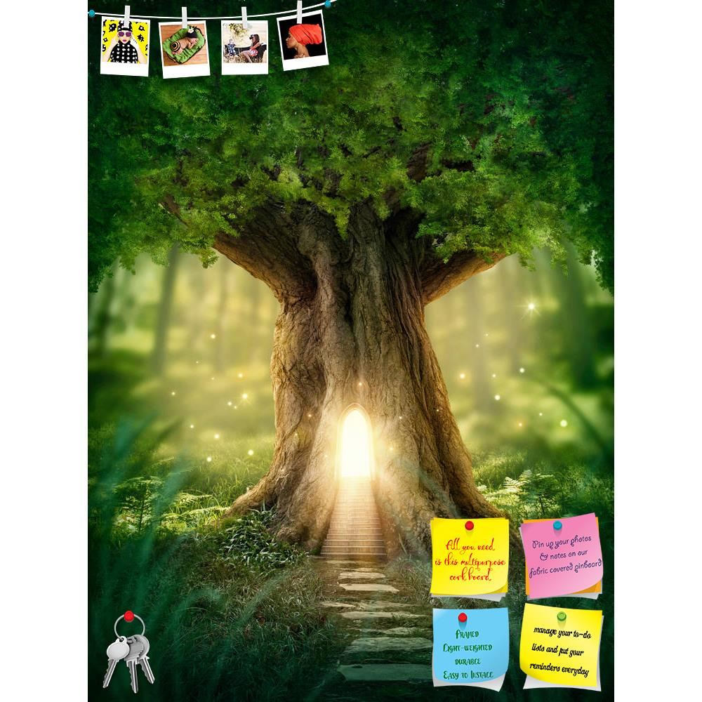 ArtzFolio Fantasy Tree House D1 Printed Bulletin Board Notice Pin Board Soft Board | Frameless-Bulletin Boards Frameless-AZSAO27307839BLB_FL_L-Image Code 5003358 Vishnu Image Folio Pvt Ltd, IC 5003358, ArtzFolio, Bulletin Boards Frameless, Fantasy, Kids, Landscapes, Digital Art, tree, house, d1, printed, bulletin, board, notice, pin, soft, frameless, light, forest, adventure, big, bright, dark, darkness, deep, door, dreams, dreamy, enchanted, fairy, fairytale, fog, green, home, imagination, imagine, lamp, l