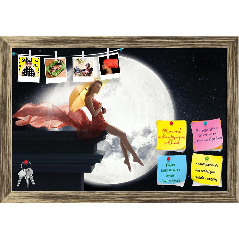 ArtzFolio Lady With Umbrella Over Full Moon Printed Bulletin Board Notice Pin Board Soft Board | Framed-Bulletin Boards Framed-AZSAO27315639BLB_FR_L-Image Code 5003359 Vishnu Image Folio Pvt Ltd, IC 5003359, ArtzFolio, Bulletin Boards Framed, Fantasy, Figurative, Digital Art, lady, with, umbrella, over, full, moon, printed, bulletin, board, notice, pin, soft, framed, ice, profile, dreamy, spell, fun, metamorphose, dream, new, queen, magic, holiday, night, light, evening, feminine, glamorous, female, cute, d