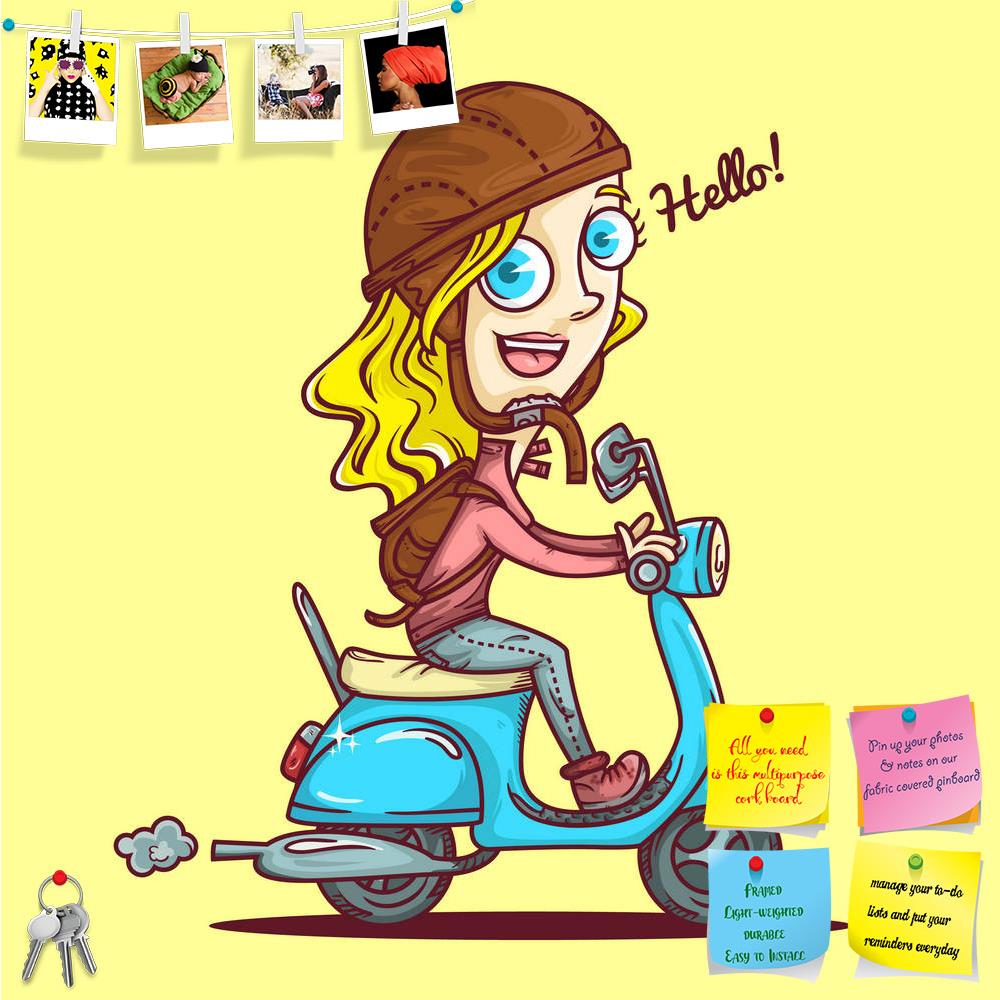 ArtzFolio Scooter Girl Printed Bulletin Board Notice Pin Board Soft Board | Frameless-Bulletin Boards Frameless-AZSAO27332775BLB_FL_L-Image Code 5003361 Vishnu Image Folio Pvt Ltd, IC 5003361, ArtzFolio, Bulletin Boards Frameless, Kids, Digital Art, scooter, girl, printed, bulletin, board, notice, pin, soft, frameless, pin up board, push pin board, extra large cork board, big pin board, notice board, small bulletin board, cork board, wall notice board, giant cork board, bulletin board, office notice board, 