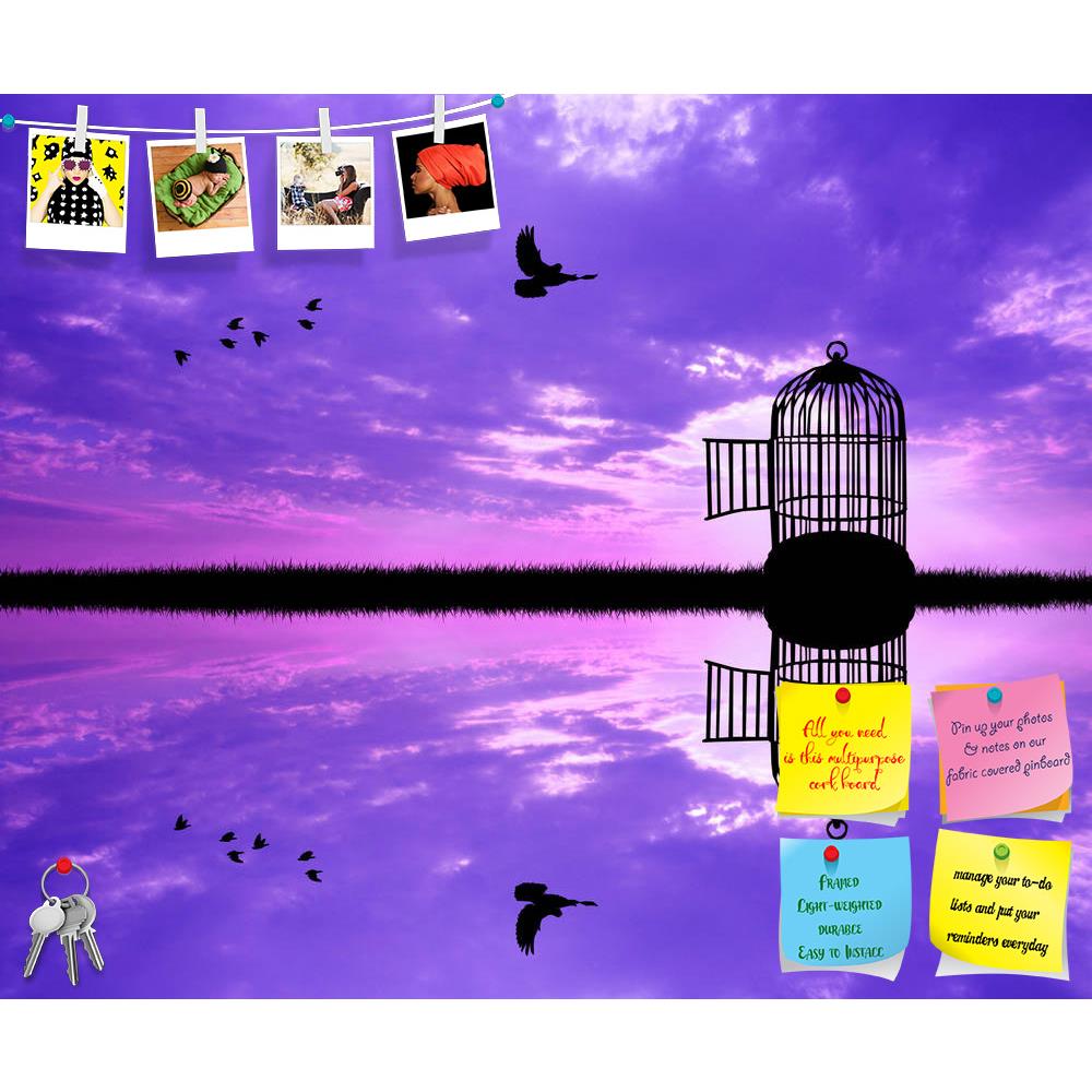 ArtzFolio Birdcage On River Printed Bulletin Board Notice Pin Board Soft Board | Frameless-Bulletin Boards Frameless-AZSAO27378275BLB_FL_L-Image Code 5003367 Vishnu Image Folio Pvt Ltd, IC 5003367, ArtzFolio, Bulletin Boards Frameless, Birds, Landscapes, Digital Art, birdcage, on, river, printed, bulletin, board, notice, pin, soft, frameless, nature, silhouette, girl, little, illustration, bird, seagull, cage, animal, free, freedom, sunset, lake, reflection, sunshine, sunlight, outdoor, leisure, happy, joy,