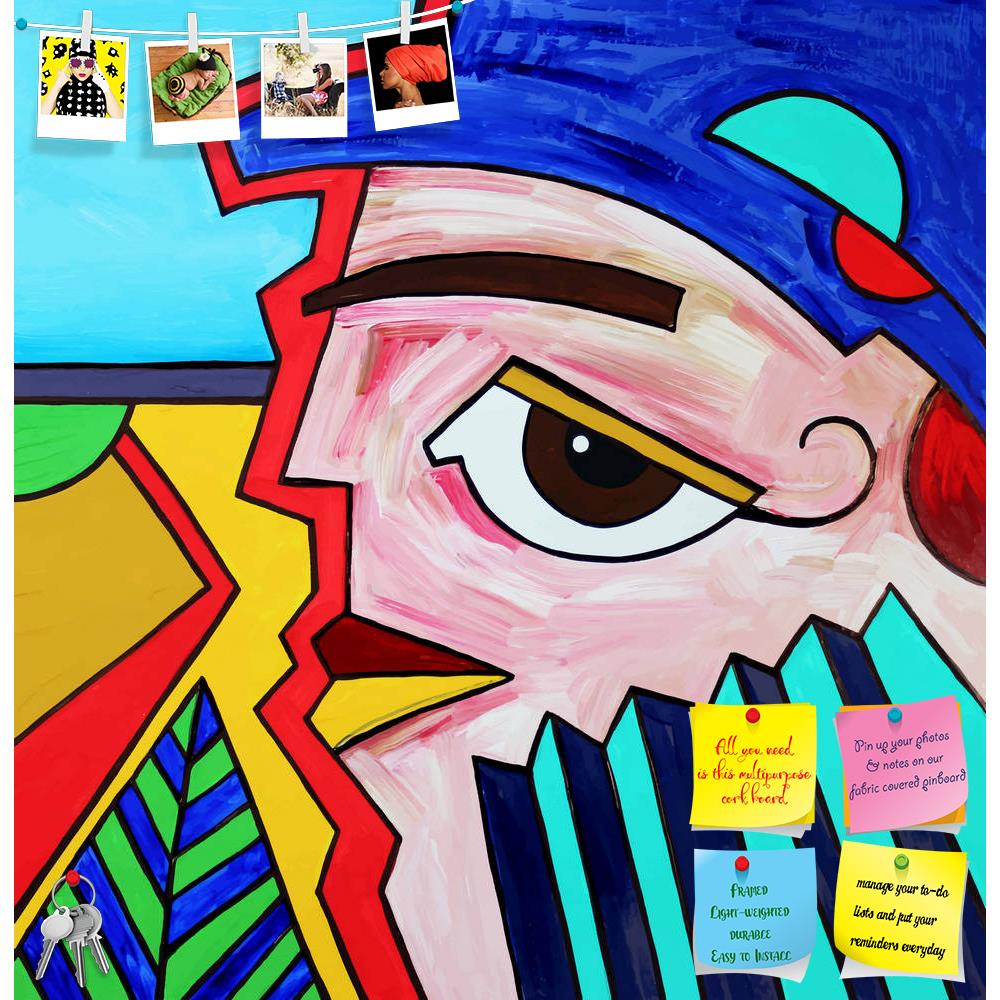 ArtzFolio Art Composition Of Man Face Profile Printed Bulletin Board Notice Pin Board Soft Board | Frameless-Bulletin Boards Frameless-AZSAO27417055BLB_FL_L-Image Code 5003370 Vishnu Image Folio Pvt Ltd, IC 5003370, ArtzFolio, Bulletin Boards Frameless, Abstract, Fine Art Reprint, art, composition, of, man, face, profile, printed, bulletin, board, notice, pin, soft, frameless, unusual, original, autotrace, image, acrylic, painting, pin up board, push pin board, extra large cork board, big pin board, notice 