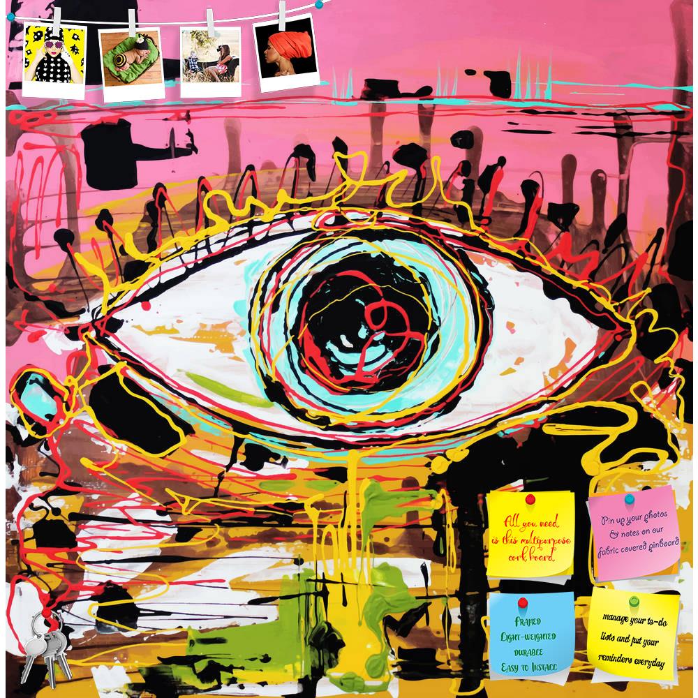 ArtzFolio Abstract Composition Of Human Eye Printed Bulletin Board Notice Pin Board Soft Board | Frameless-Bulletin Boards Frameless-AZSAO27417105BLB_FL_L-Image Code 5003371 Vishnu Image Folio Pvt Ltd, IC 5003371, ArtzFolio, Bulletin Boards Frameless, Abstract, Fine Art Reprint, composition, of, human, eye, printed, bulletin, board, notice, pin, soft, frameless, unusual, original, art, autotrace, image, acrylic, painting, pin up board, push pin board, extra large cork board, big pin board, notice board, sma