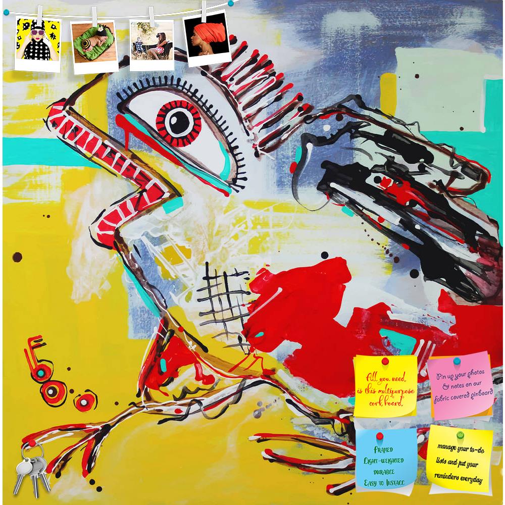 ArtzFolio Abstract Art Composition Of Crazy Bird Printed Bulletin Board Notice Pin Board Soft Board | Frameless-Bulletin Boards Frameless-AZSAO27417134BLB_FL_L-Image Code 5003373 Vishnu Image Folio Pvt Ltd, IC 5003373, ArtzFolio, Bulletin Boards Frameless, Abstract, Fine Art Reprint, art, composition, of, crazy, bird, printed, bulletin, board, notice, pin, soft, frameless, unusual, original, autotrace, image, acrylic, painting, pin up board, push pin board, extra large cork board, big pin board, notice boar