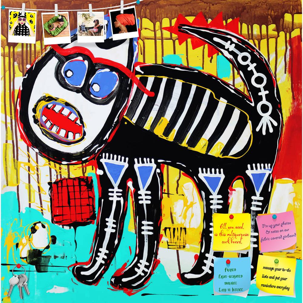 ArtzFolio Art Composition Of Doodle Angry Cat Printed Bulletin Board Notice Pin Board Soft Board | Frameless-Bulletin Boards Frameless-AZSAO27417141BLB_FL_L-Image Code 5003374 Vishnu Image Folio Pvt Ltd, IC 5003374, ArtzFolio, Bulletin Boards Frameless, Abstract, Fine Art Reprint, art, composition, of, doodle, angry, cat, printed, bulletin, board, notice, pin, soft, frameless, unusual, original, autotrace, image, acrylic, painting, pin up board, push pin board, extra large cork board, big pin board, notice 