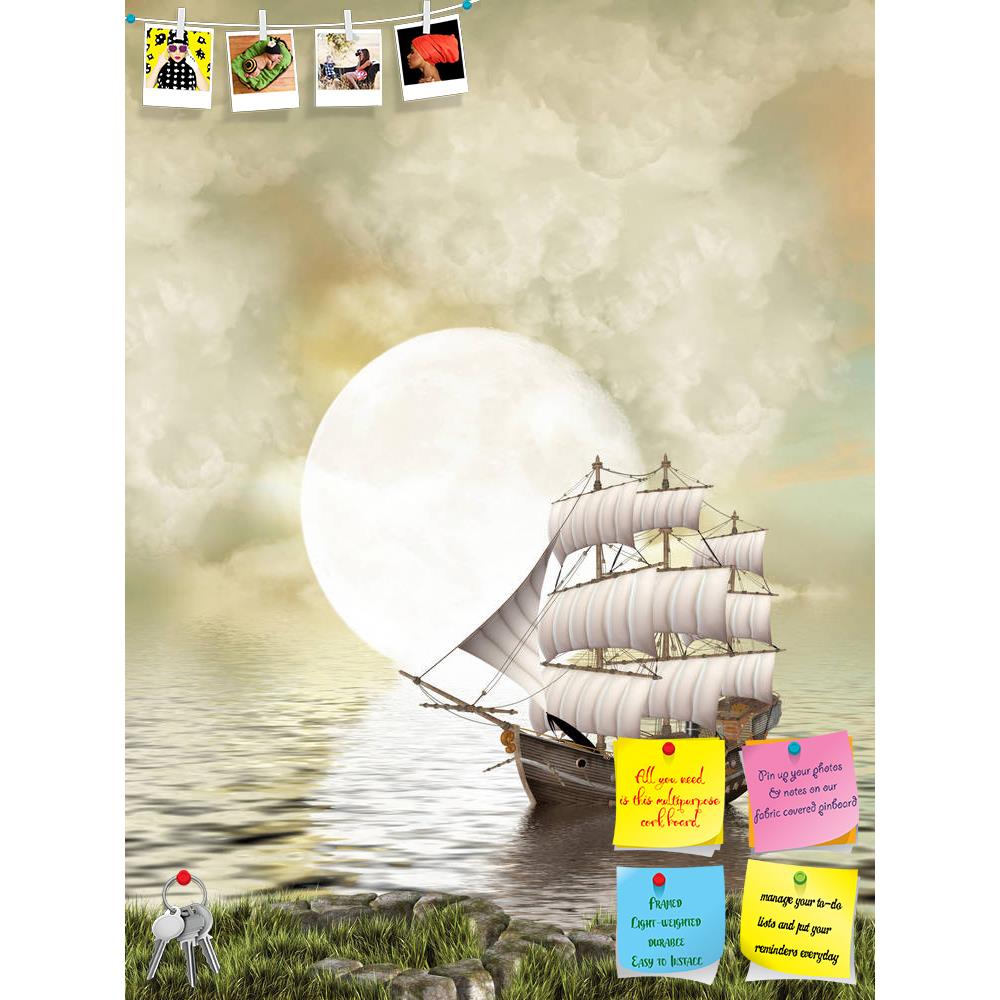 ArtzFolio Fantasy Landscape In The Ocean With Old Ship D1 Printed Bulletin Board Notice Pin Board Soft Board | Frameless-Bulletin Boards Frameless-AZSAO27465640BLB_FL_L-Image Code 5003381 Vishnu Image Folio Pvt Ltd, IC 5003381, ArtzFolio, Bulletin Boards Frameless, Kids, Landscapes, Fine Art Reprint, fantasy, landscape, in, the, ocean, with, old, ship, d1, printed, bulletin, board, notice, pin, soft, frameless, moon, outdoor, dreamy, cloud, dream, amazing, magic, scrapbook, waves, fae, digital, pirate, back