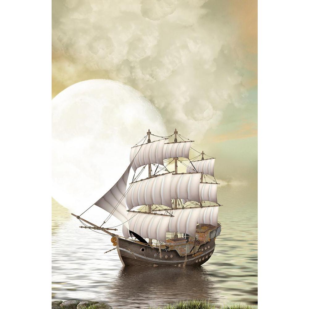 ArtzFolio Fantasy Landscape In The Ocean With Old Ship D1 Unframed Paper Poster-Paper Posters Unframed-AZART27465640POS_UN_L-Image Code 5003381 Vishnu Image Folio Pvt Ltd, IC 5003381, ArtzFolio, Paper Posters Unframed, Kids, Landscapes, Fine Art Reprint, fantasy, landscape, in, the, ocean, with, old, ship, d1, unframed, paper, poster, wall, large, size, for, living, room, home, decoration, big, framed, decor, posters, pitaara, box, modern, art, frame, bedroom, amazonbasics, door, drawing, small, decorative,