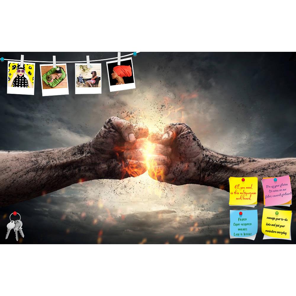 ArtzFolio Fight Close Up Of Two Fists Printed Bulletin Board Notice Pin Board Soft Board | Frameless-Bulletin Boards Frameless-AZSAO27478241BLB_FL_L-Image Code 5003383 Vishnu Image Folio Pvt Ltd, IC 5003383, ArtzFolio, Bulletin Boards Frameless, Conceptual, Photography, fight, close, up, of, two, fists, printed, bulletin, board, notice, pin, soft, frameless, hitting, each, other, dramatic, sky, human, pressure, strike, ignition, flag, rebel, aggressive, violence, struggle, punch, power, aggression, concept,