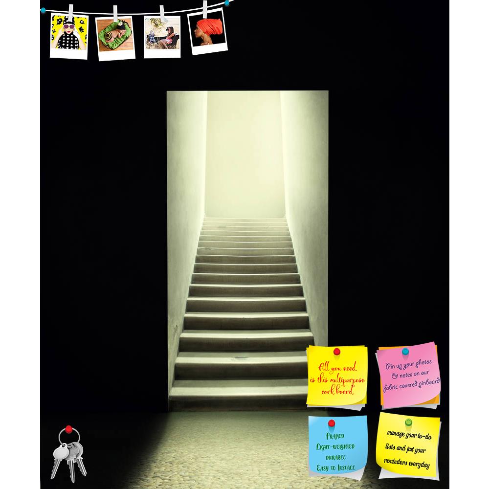 ArtzFolio Staircase Inside A Room Printed Bulletin Board Notice Pin Board Soft Board | Frameless-Bulletin Boards Frameless-AZSAO27487739BLB_FL_L-Image Code 5003388 Vishnu Image Folio Pvt Ltd, IC 5003388, ArtzFolio, Bulletin Boards Frameless, Places, Photography, staircase, inside, a, room, printed, bulletin, board, notice, pin, soft, frameless, dark, stair, step, stairway, wall, geometry, concept, conceptual, art, artistic, architecture, architectural, interior, lightness, light, darkness, shadow, secret, s