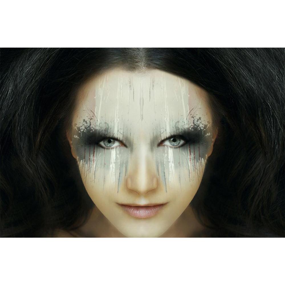 ArtzFolio Beautiful Girl With A Bizarre Make Up Unframed Paper Poster-Paper Posters Unframed-AZART27487742POS_UN_L-Image Code 5003389 Vishnu Image Folio Pvt Ltd, IC 5003389, ArtzFolio, Paper Posters Unframed, Fantasy, Photography, beautiful, girl, with, a, bizarre, make, up, unframed, paper, poster, wall, large, size, for, living, room, home, decoration, big, framed, decor, posters, pitaara, box, modern, art, frame, bedroom, amazonbasics, door, drawing, small, decorative, office, reception, multiple, friend
