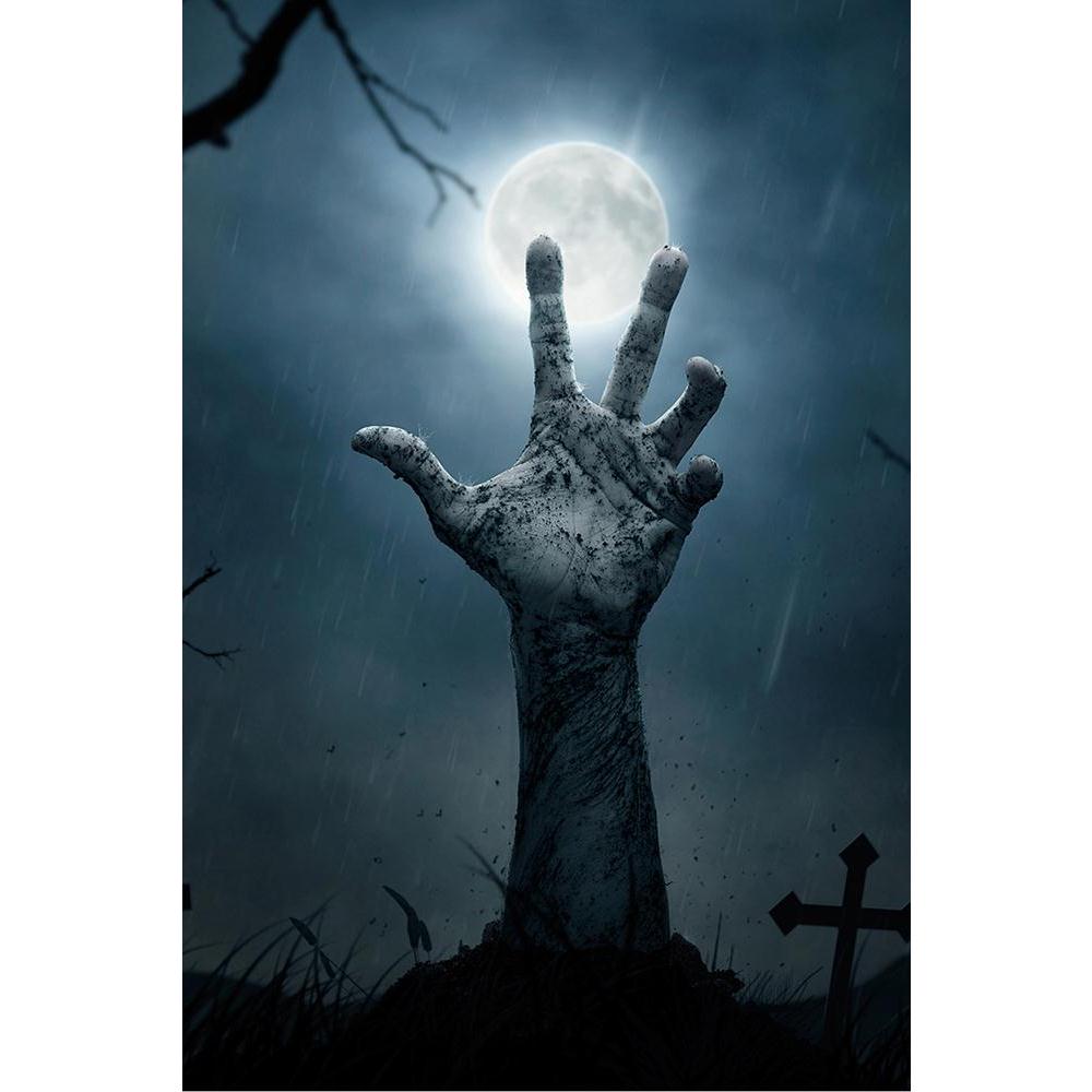 ArtzFolio Zombie Hand Rising Out From The Soil Unframed Paper Poster-Paper Posters Unframed-AZART27488645POS_UN_L-Image Code 5003392 Vishnu Image Folio Pvt Ltd, IC 5003392, ArtzFolio, Paper Posters Unframed, Fantasy, Digital Art, zombie, hand, rising, out, from, the, soil, unframed, paper, poster, wall, large, size, for, living, room, home, decoration, big, framed, decor, posters, pitaara, box, modern, art, with, frame, bedroom, amazonbasics, door, drawing, small, decorative, office, reception, multiple, fr