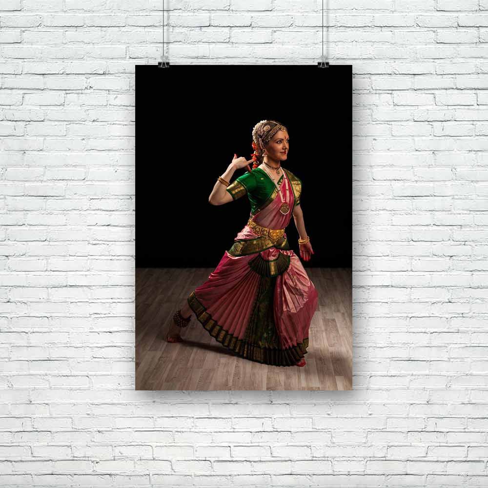 Indian Classical Dance Bharatanatyam Unframed Paper Poster-Paper Posters Unframed-POS_UN-IC 5003400 IC 5003400, Adult, Birds, Culture, Dance, Ethnic, Indian, Music and Dance, Traditional, Tribal, World Culture, classical, bharatanatyam, unframed, paper, poster, beautiful, bharata, natyam, bird, classic, costume, dancer, dancing, dress, exponent, female, girl, graceful, india, performance, performer, performing, pose, tamil, nadu, woman, artzfolio, posters, wall posters, posters for room, posters for room de